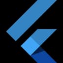 Flutter Logo in the sliding deck